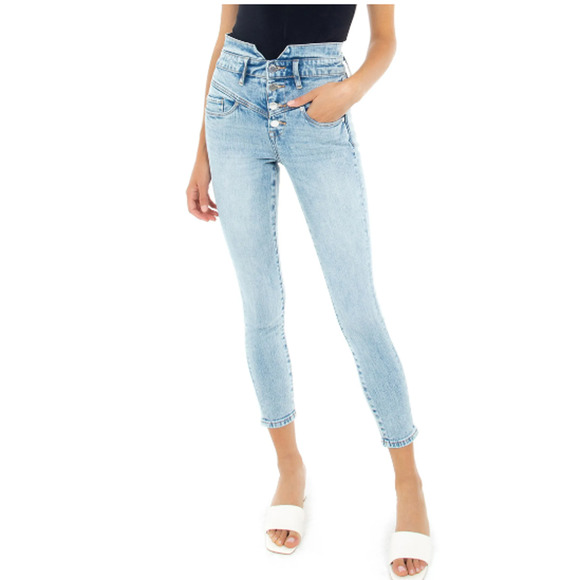 Blank NYC Denim - BLANKNYC Jeans Women's Size 30 Hi-Rise Exposed Button Fly Skinny